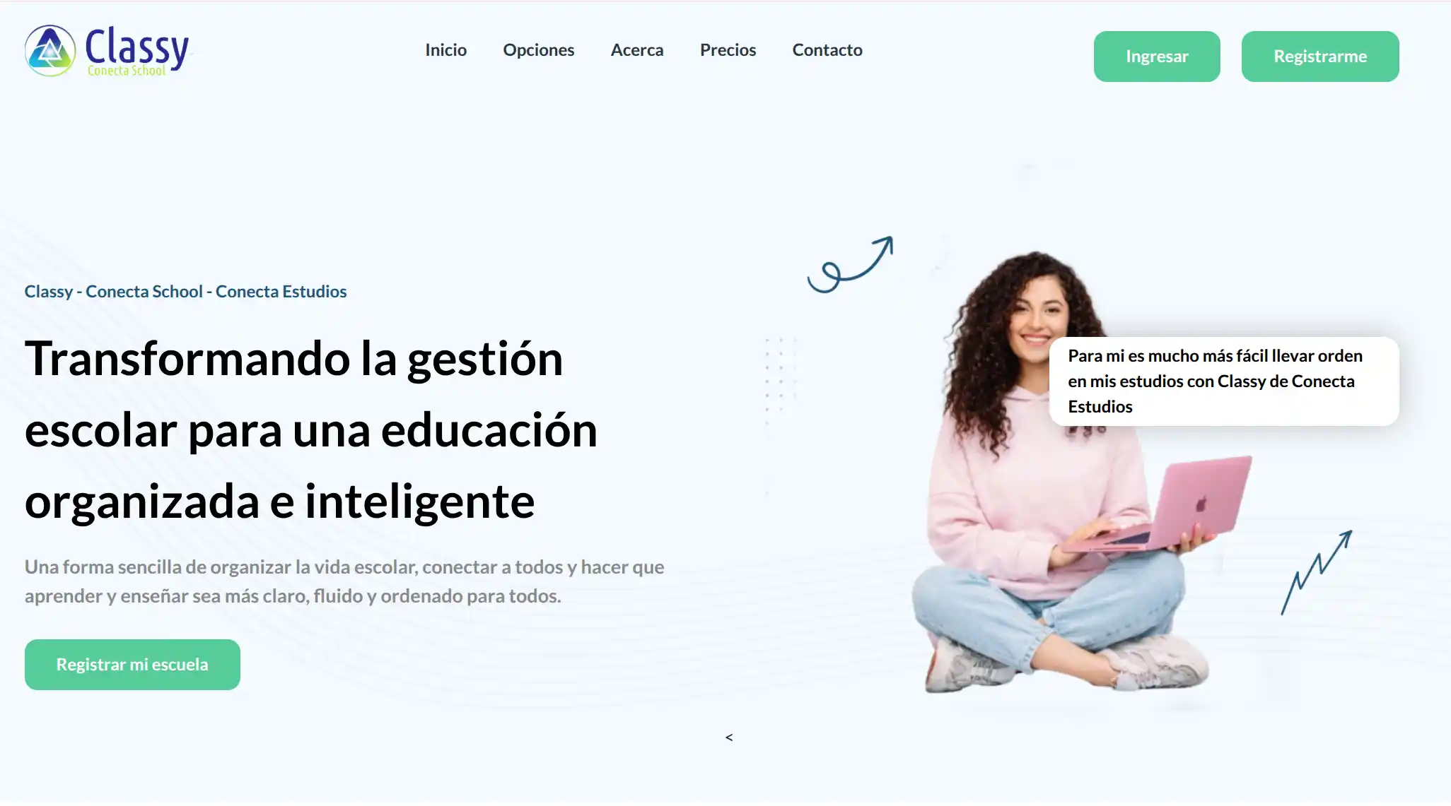 Plataforma de escuelas en línea