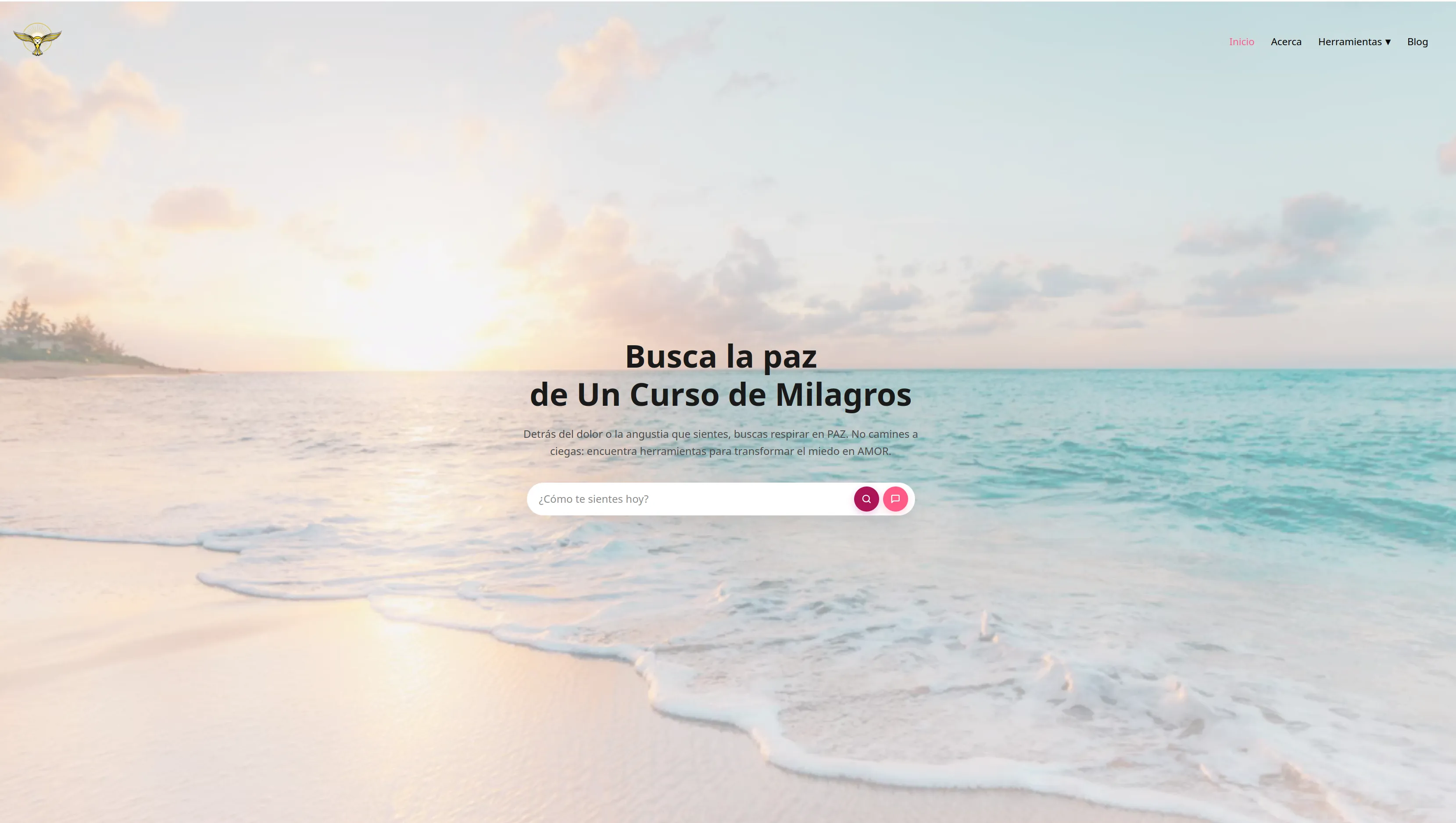 Plataforma de Estudio de Un Curso de Milagros